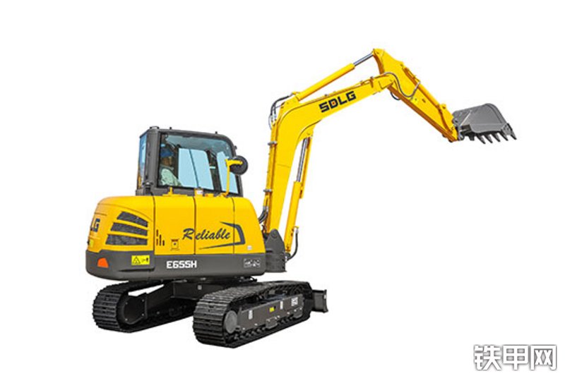 山东临工E655H国四挖掘机整机外观