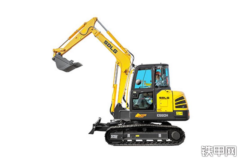 山东临工E660H国四挖掘机整机外观