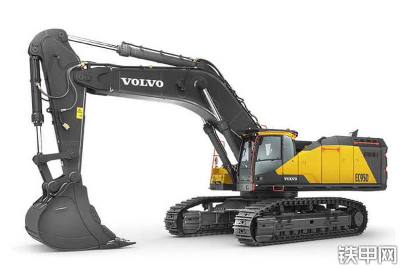 沃尔沃EC950 CN4国四挖掘机整机外观