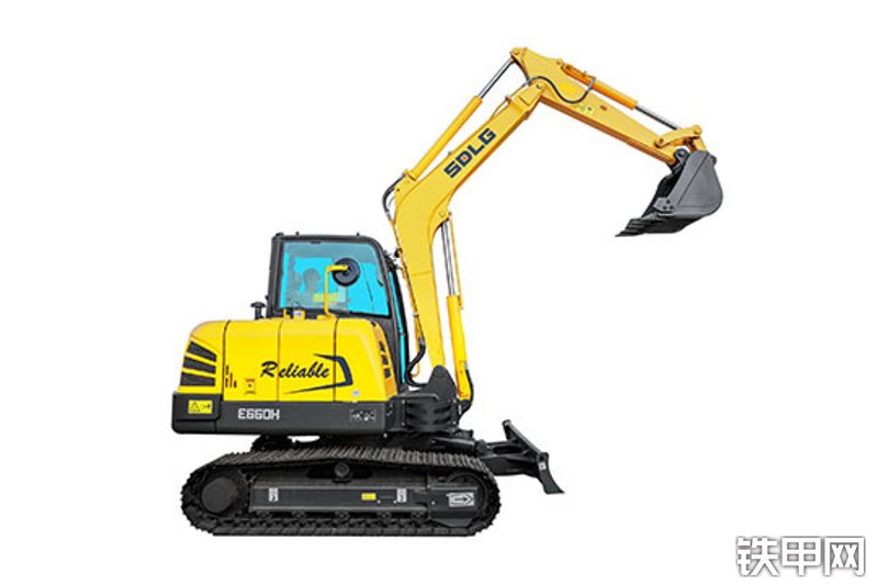 山东临工E660H国四挖掘机整机外观