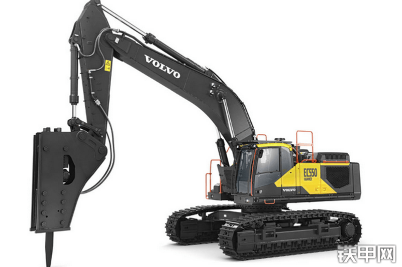 沃尔沃EC550 Hammer CN4国四挖掘机整机外观