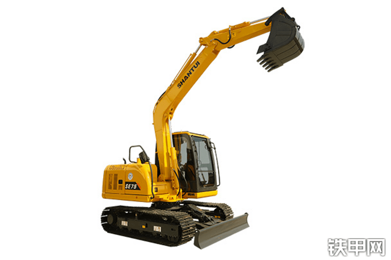 山推挖掘机SE75-10国四挖掘机整机外观