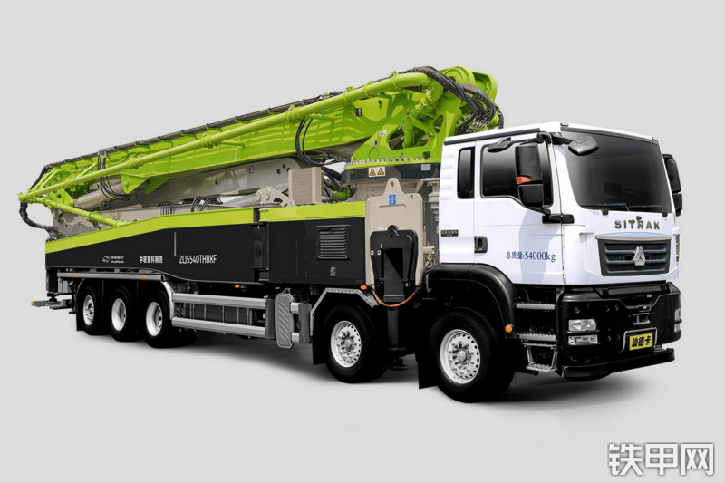 中联重科zlj5540thbkf66x6rz泵车