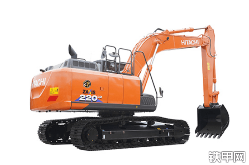 日立ZX220LC-6A国四挖掘机整机外观