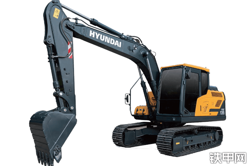 现代hx135履带式挖掘机
