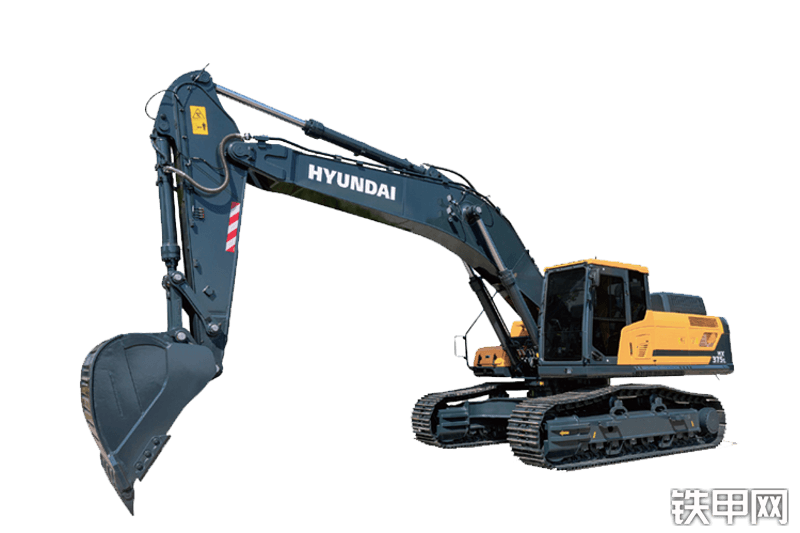 现代HX375L国四挖掘机整机外观