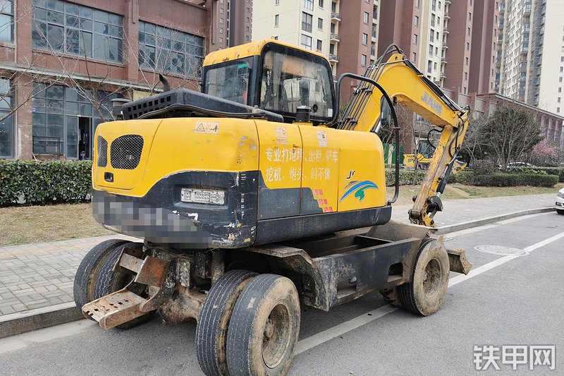 泰山嘉和jhw70轮式挖掘机