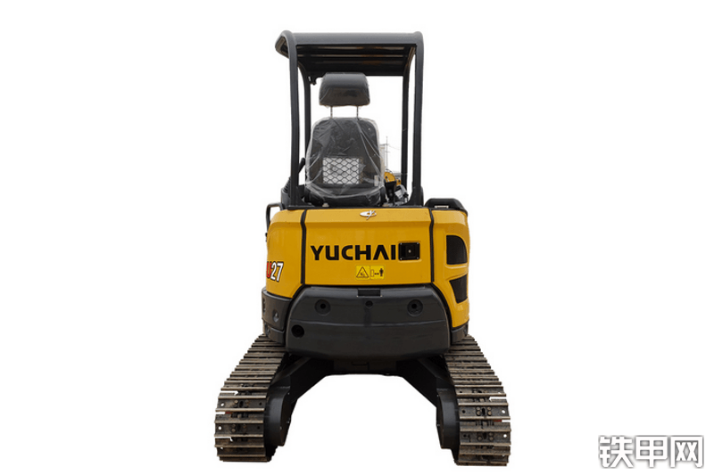 玉柴U27挖掘机整机外观