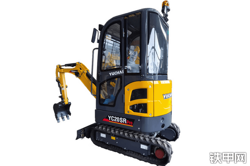 玉柴YC20SR PRO挖掘机整机外观