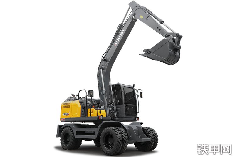 新源C150G4国四挖掘机整机外观