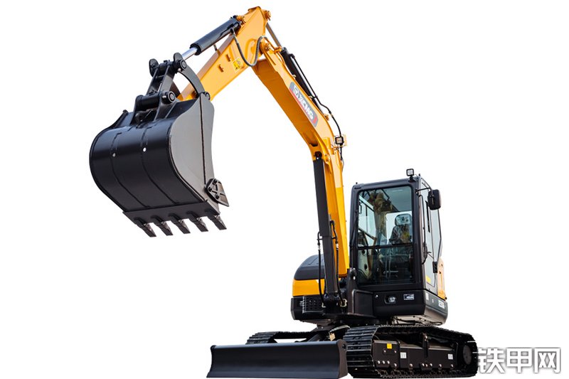 徐工XE55GA国四挖掘机整机外观