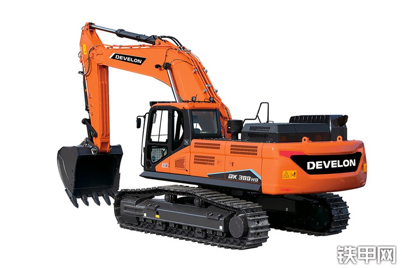 迪万伦DX380HD国四挖掘机整机外观