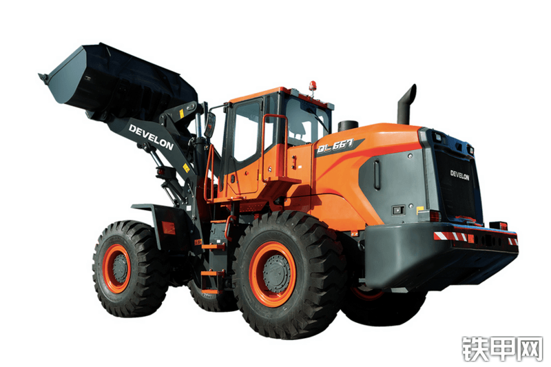 迪万伦DL667国四装载机整机外观