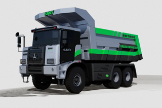 sanySKT105E电动非公路自卸车