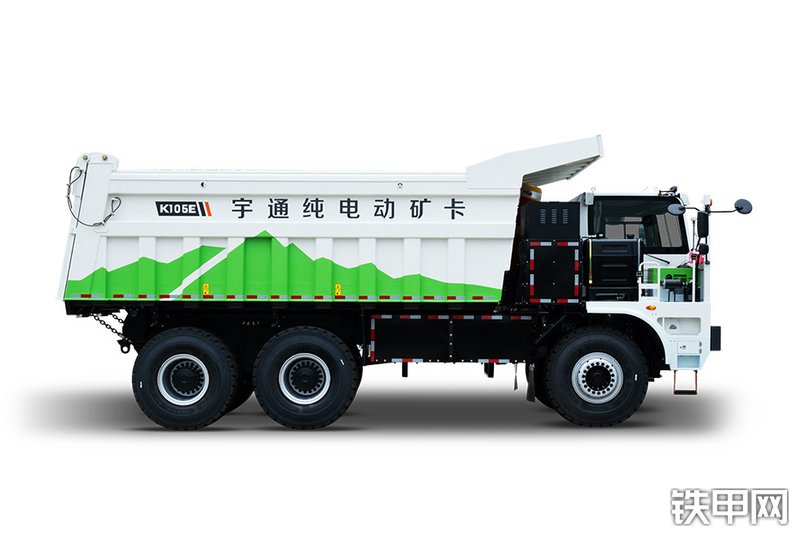 宇通YTK105E纯电非公路自卸车整机外观