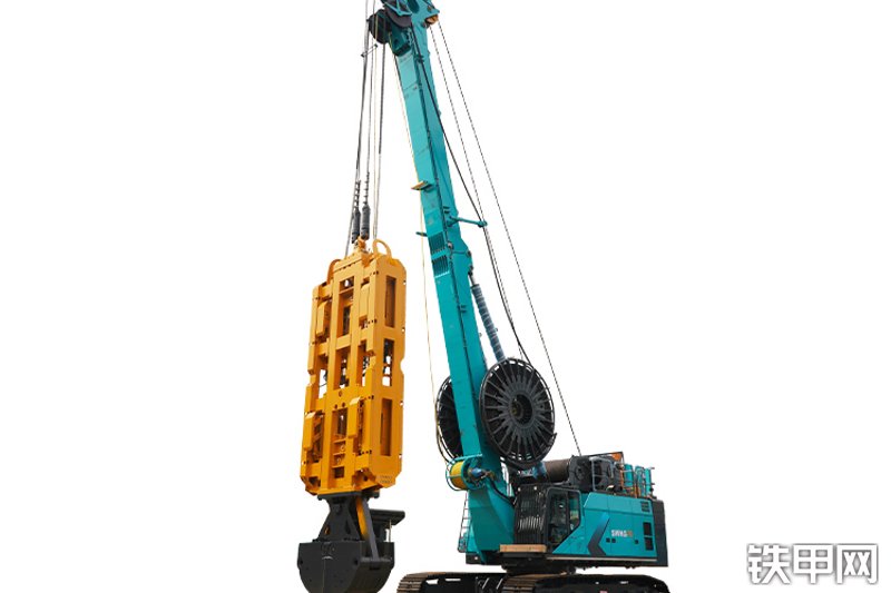 山河智能SWHG52连续墙抓斗整机外观