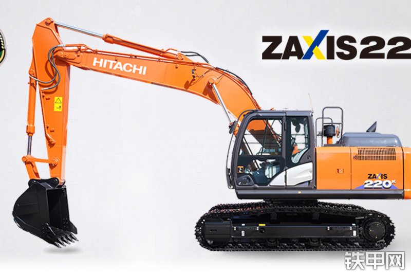 日立ZX220K-6A挖掘机整机外观