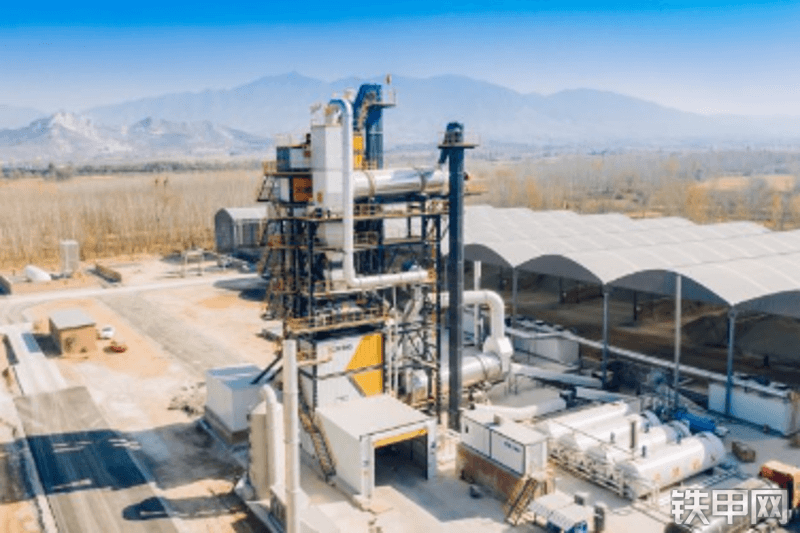 徐工XAP405沥青搅拌站整机外观