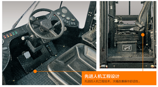 杭叉20吨大吨位内燃叉车叉车局部