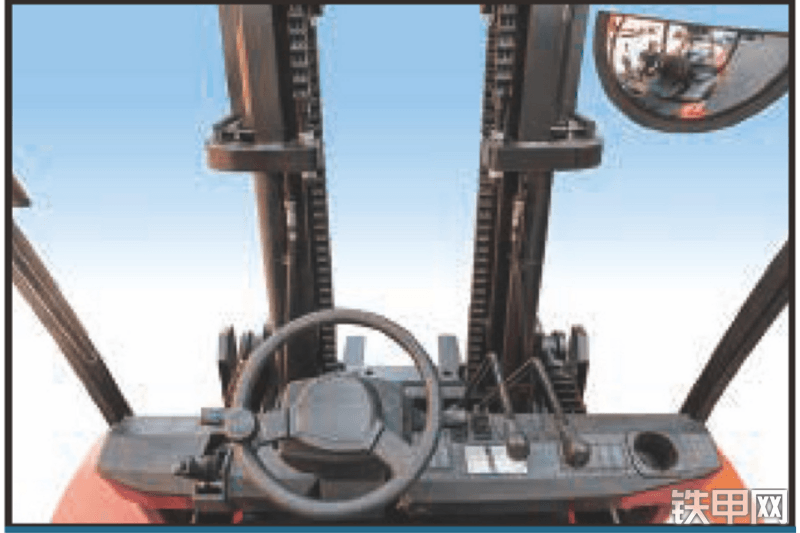 杭叉5.5吨X系列石材专用叉车叉车局部