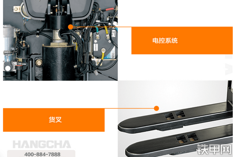 杭叉CDD16-AEC1(S)-B托盘堆垛车叉车局部