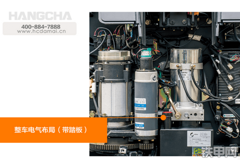 杭叉CDD12-ABC1S托盘堆垛车叉车局部