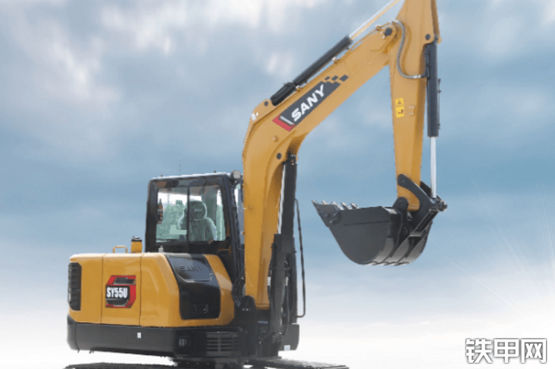 三一重工SY55U（国四）挖掘机整机外观