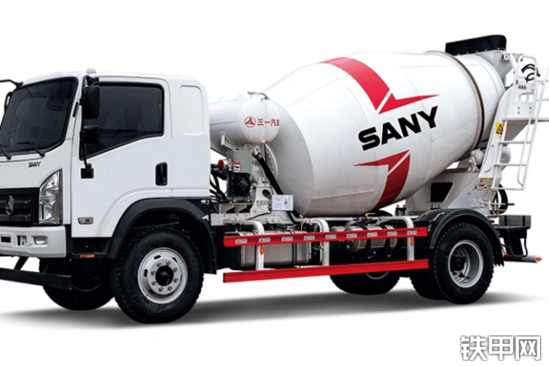 三一重工SY204C-8Y( Ⅵ )搅拌运输车整机外观