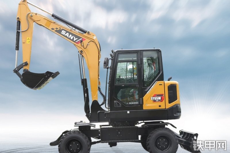 三一重工SY65W（运动版）挖掘机整机外观
