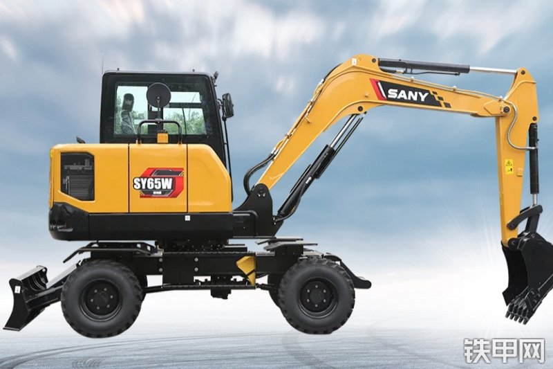 三一重工SY65W（运动版）挖掘机整机外观