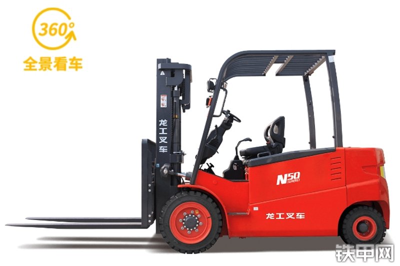 龙工CPD50NL叉车整机外观