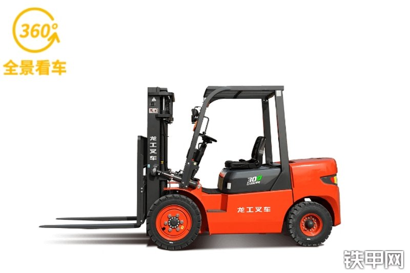 龙工CPD30ESL叉车整机外观