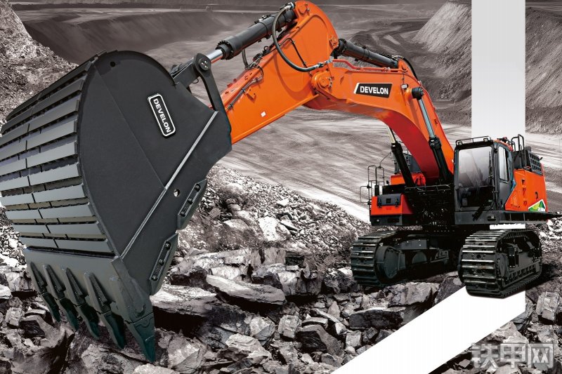 迪万伦DX800HD挖掘机整机外观