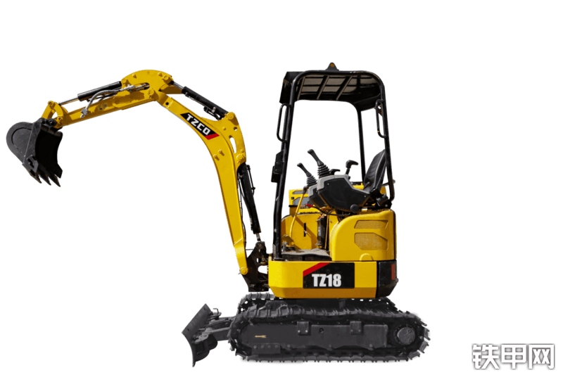 太重集团TZ18挖掘机图解( )