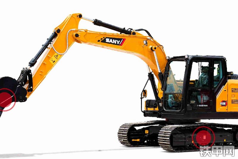 三一重工SY125C（国四）挖掘机图解( )