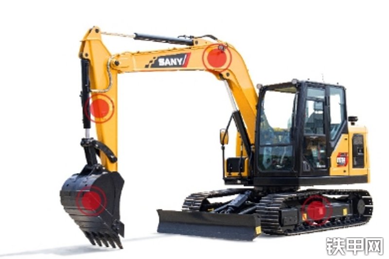 三一重工SY75C（国四）挖掘机图解( )