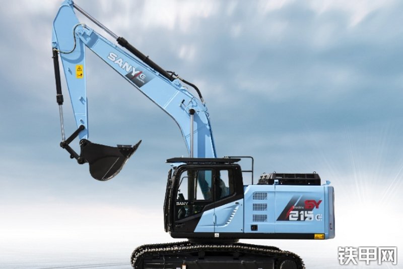 三一重工SY215E电动挖掘机整机外观