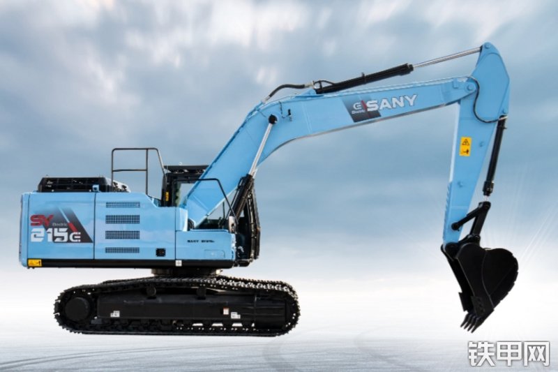 三一重工SY215E电动挖掘机整机外观