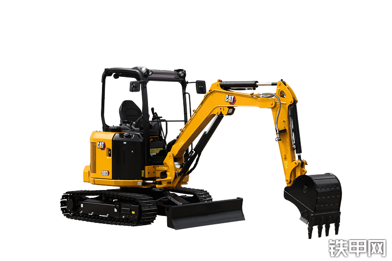 卡特彼勒CAT®303 CR(驾驶室版) 微型液压挖掘机图解( )