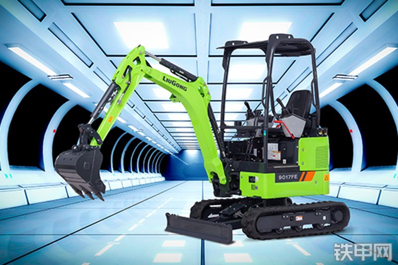 柳工9027FE挖掘机整机外观