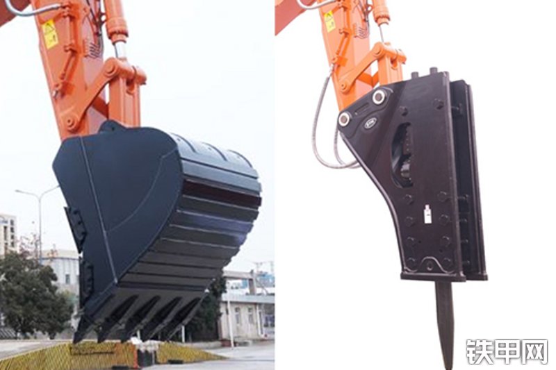 日立ZX550LCH-6A挖掘机局部