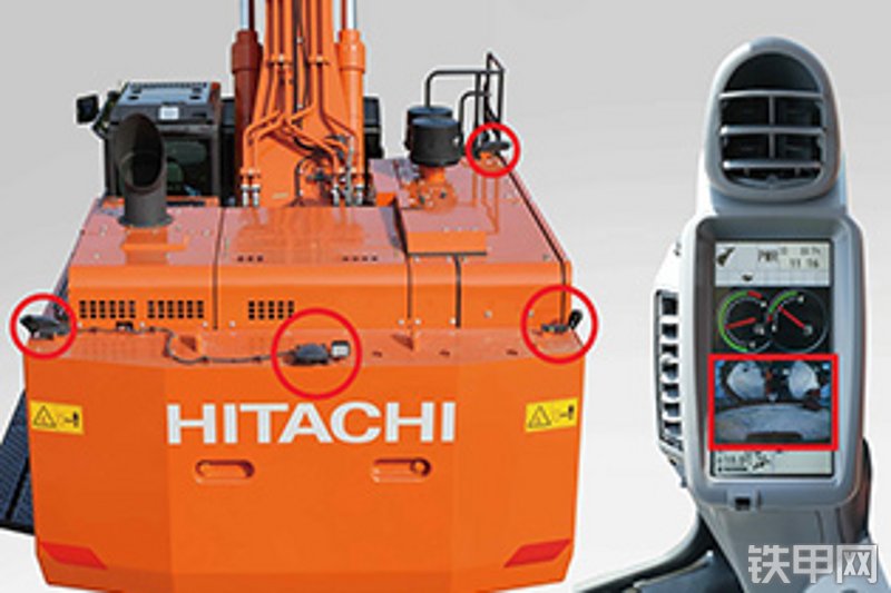 日立ZX900LCH-6A国四挖掘机局部