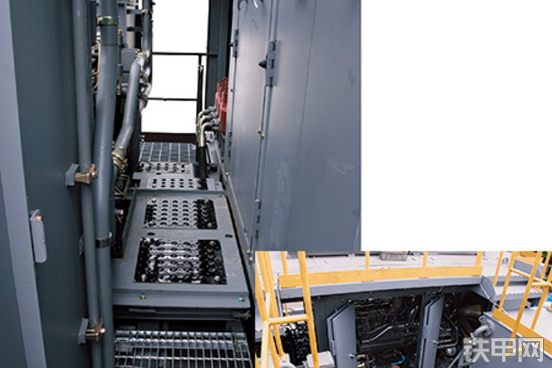 日立EX1900-6挖掘机局部