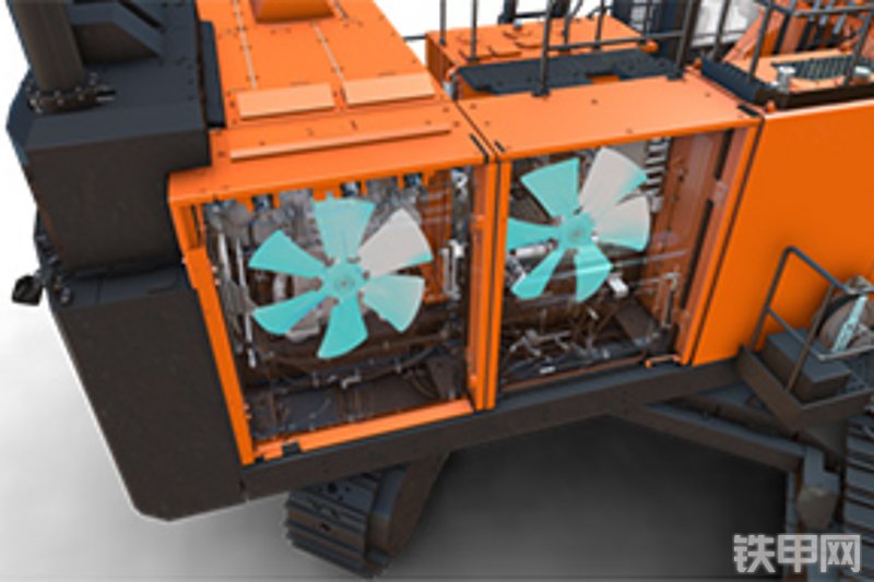 日立EX1200-7挖掘机局部