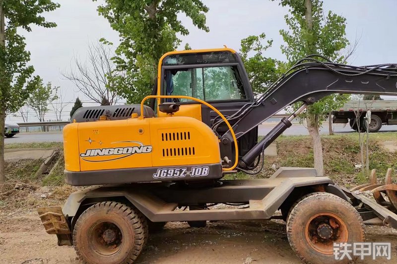 劲工JG90S挖掘机整机外观