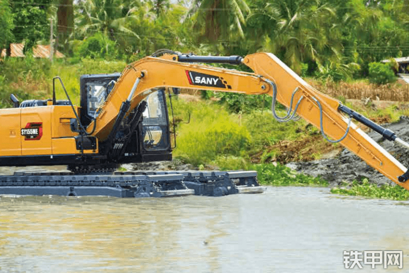 三一重工SY155ME挖掘机整机外观