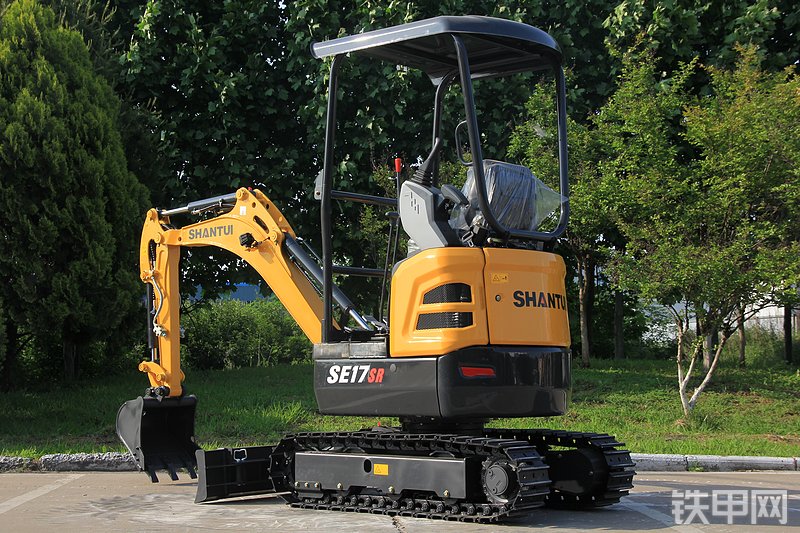 山推挖掘机SE17SR-10国四挖掘机图解( )
