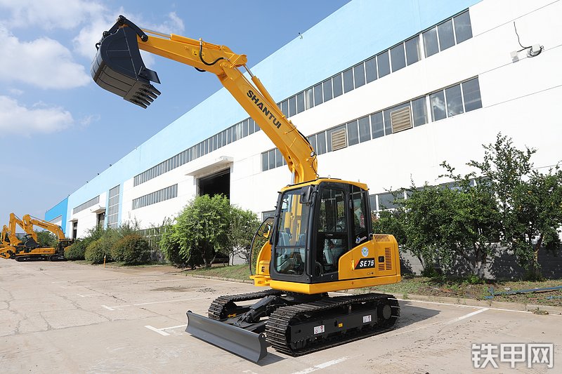 山推挖掘机SE75-10国四挖掘机图解( )