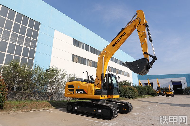 山推挖掘机SE215-10W挖掘机图解( )
