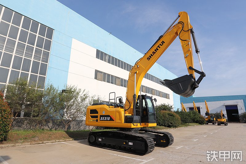 山推挖掘机SE215-10W挖掘机图解( )